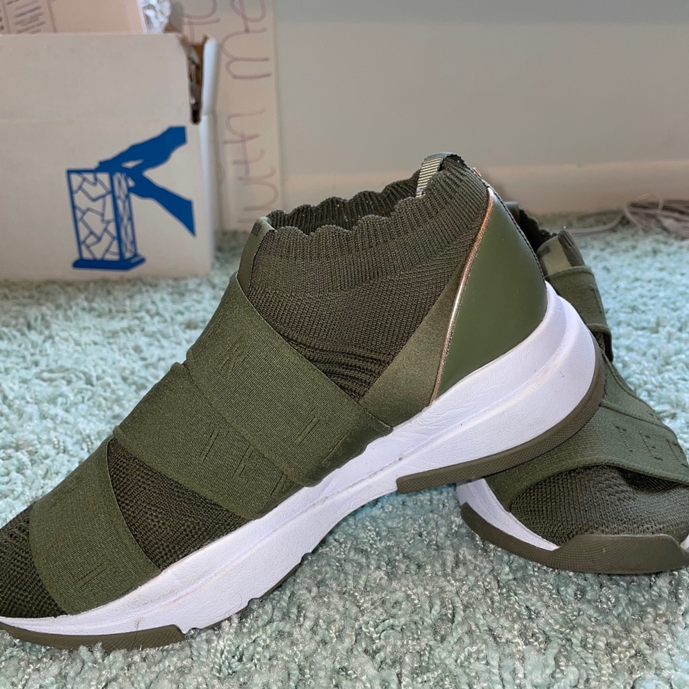 Army green Ted Baker shoes